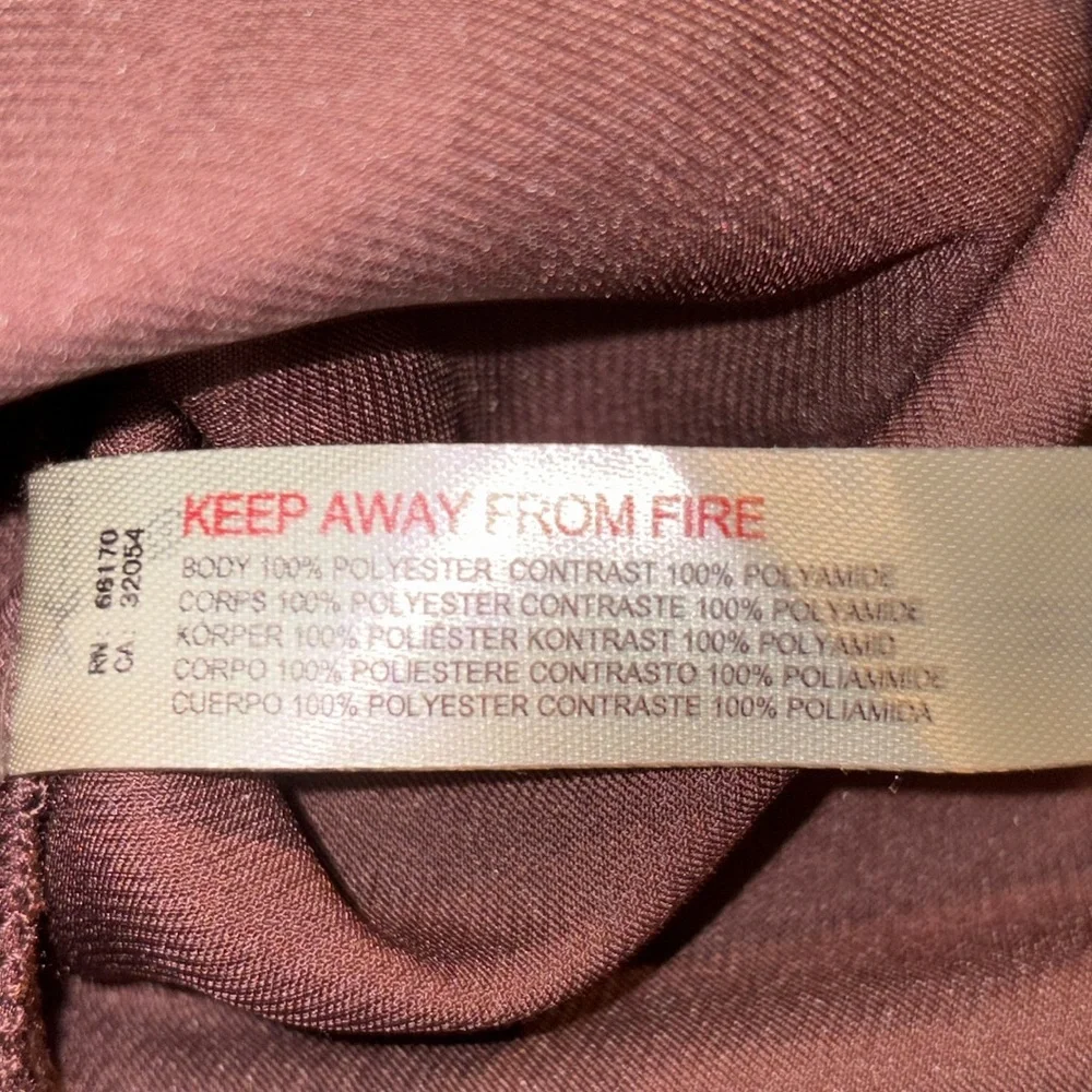 Free People Intimately Fall Into You Silky Romper Size XS Brown - Picture 8 of 13